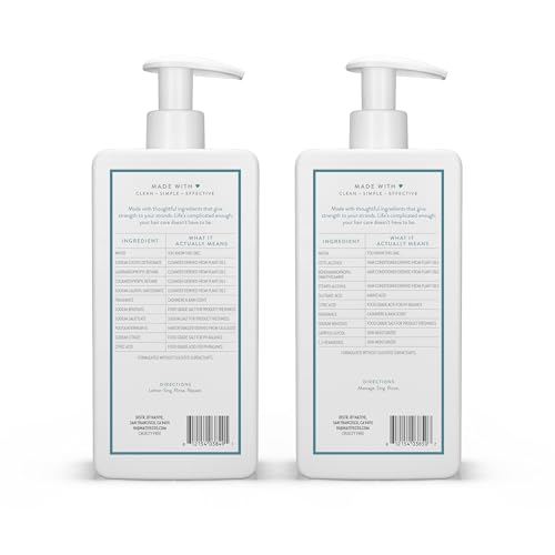 16.5 fl oz each (2 pack) Shampoo and Conditioner A534