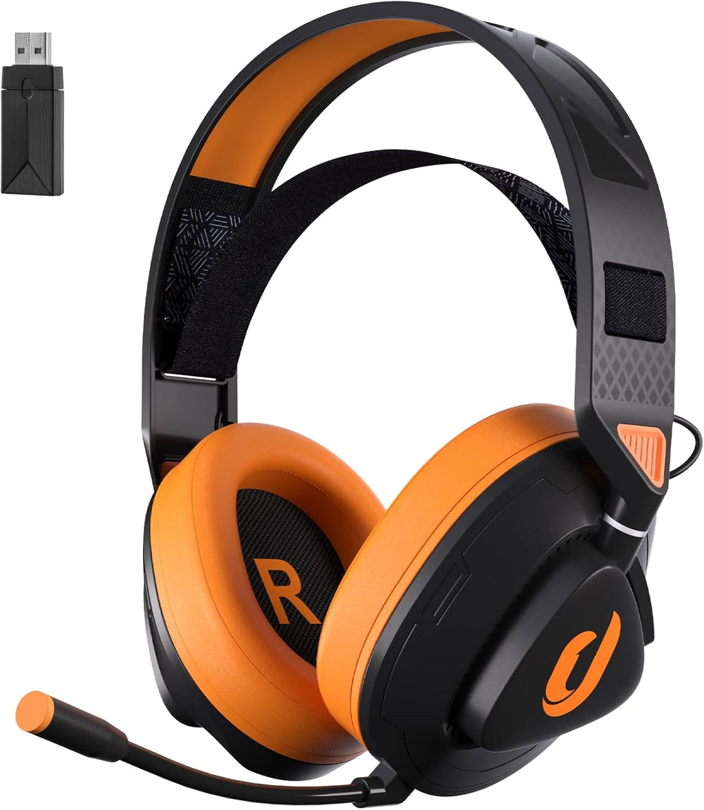 Wireless Gaming Headset with Detachable Mic E3242