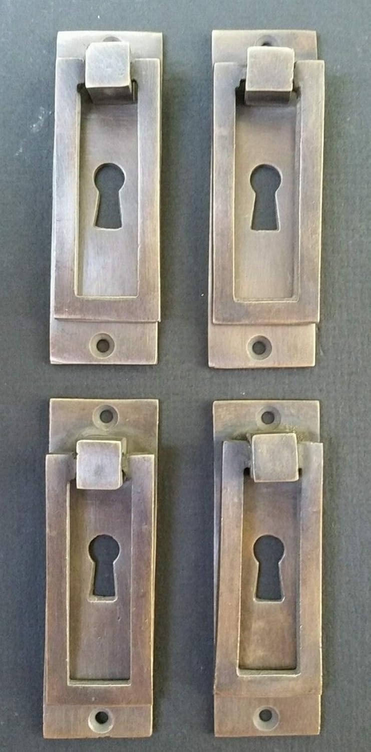 3 1/8" Brass Drawer Pull W3726