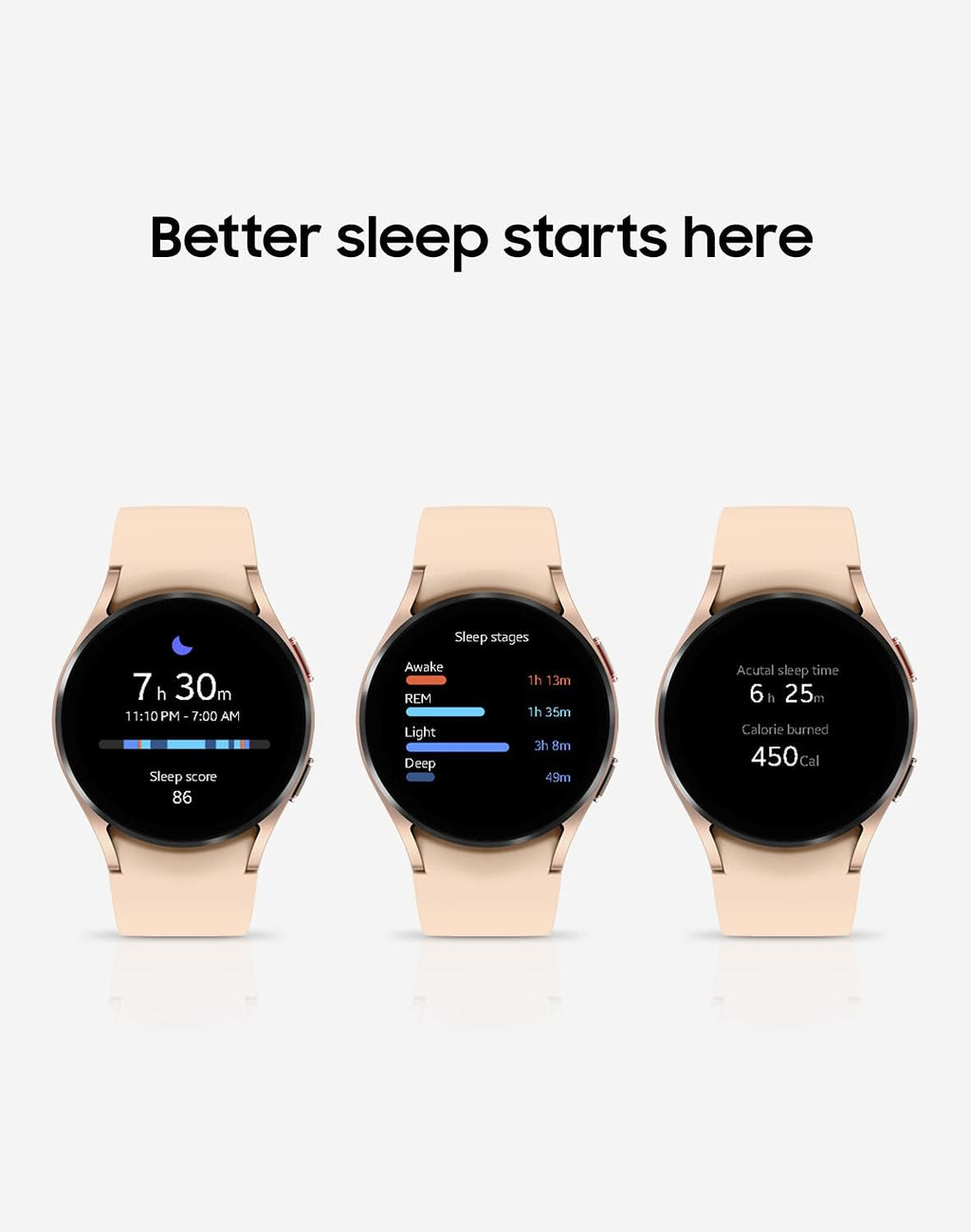 Pink Gold 40mm Smart Watch Bluetooth D10797