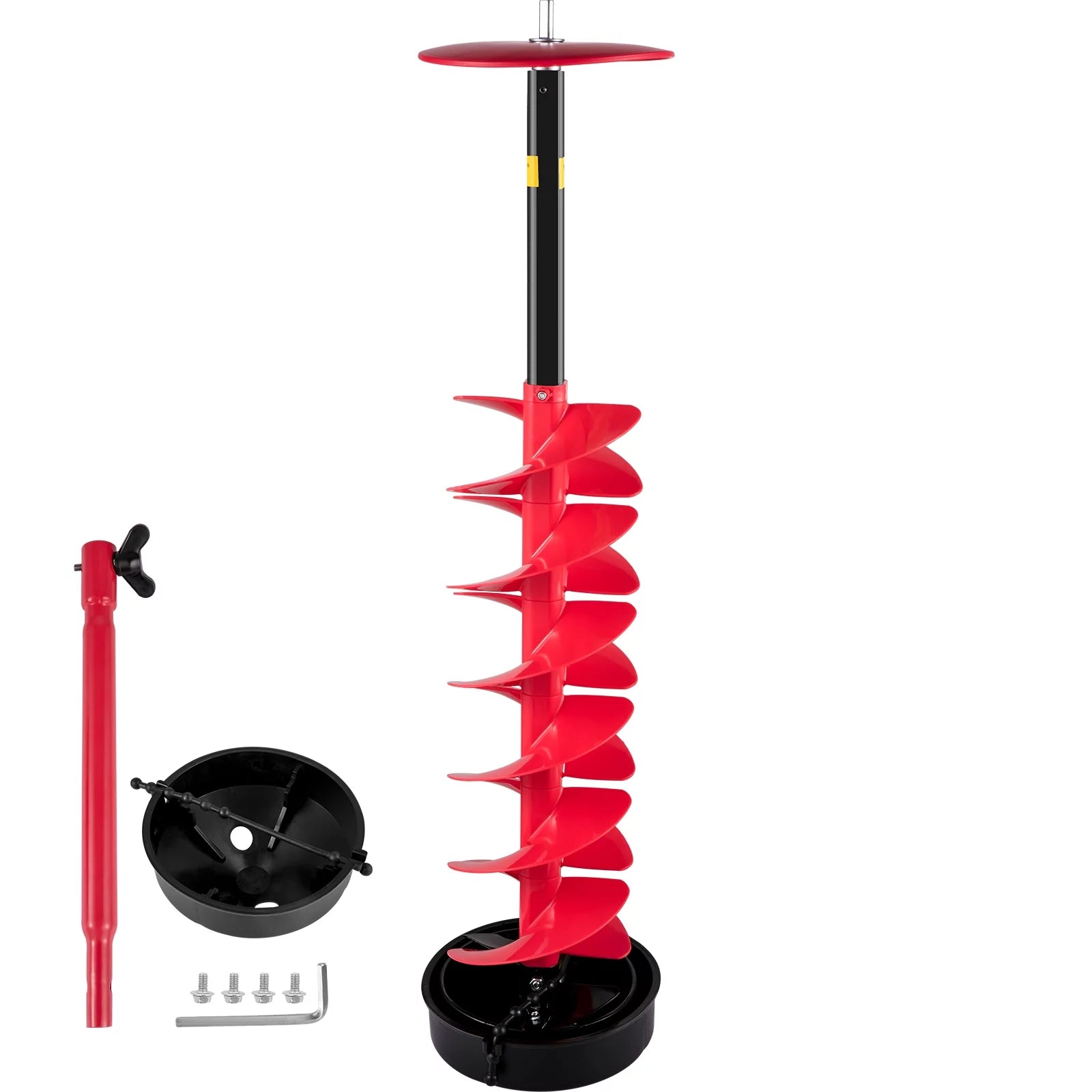 6'' Nylon Ice Auger with 11.8" Extension Rod F506