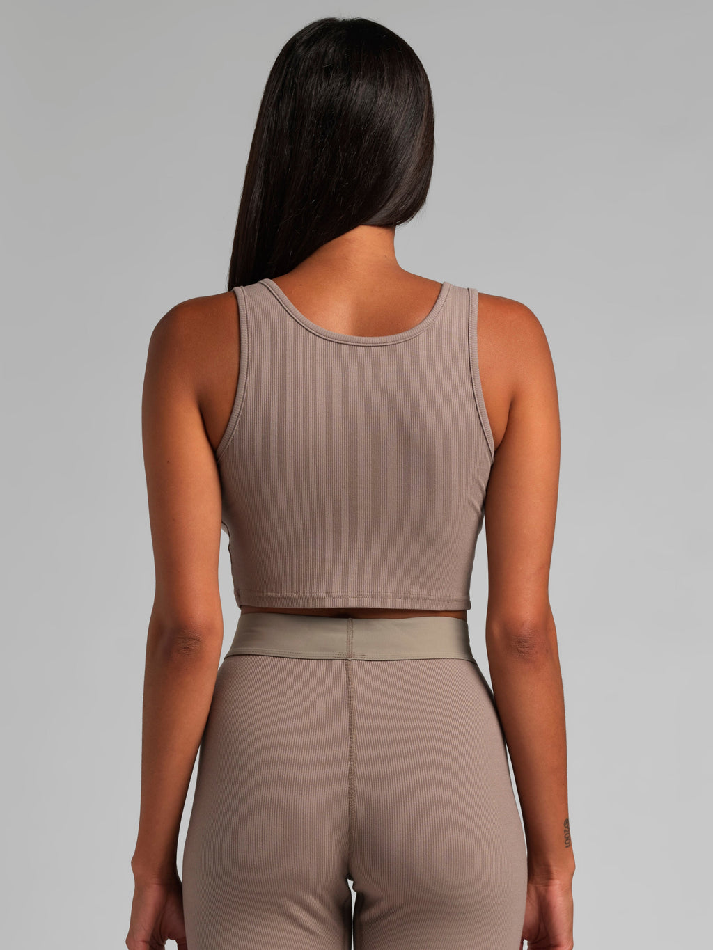 Rib Contour Crop Tank
