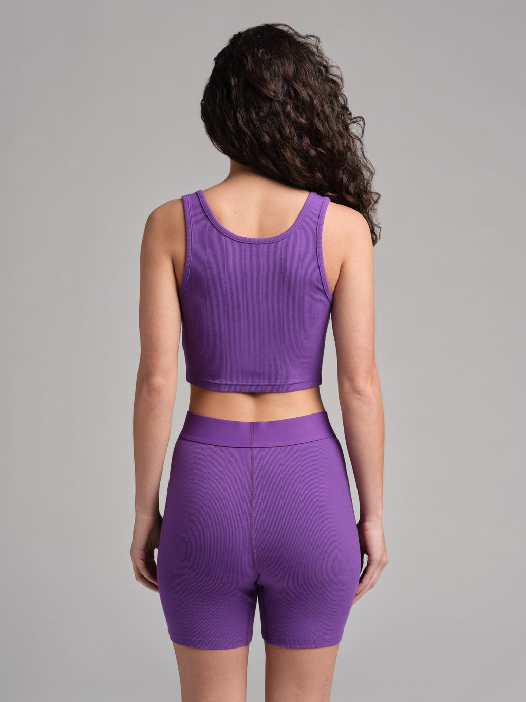 Rib Contour Crop Tank