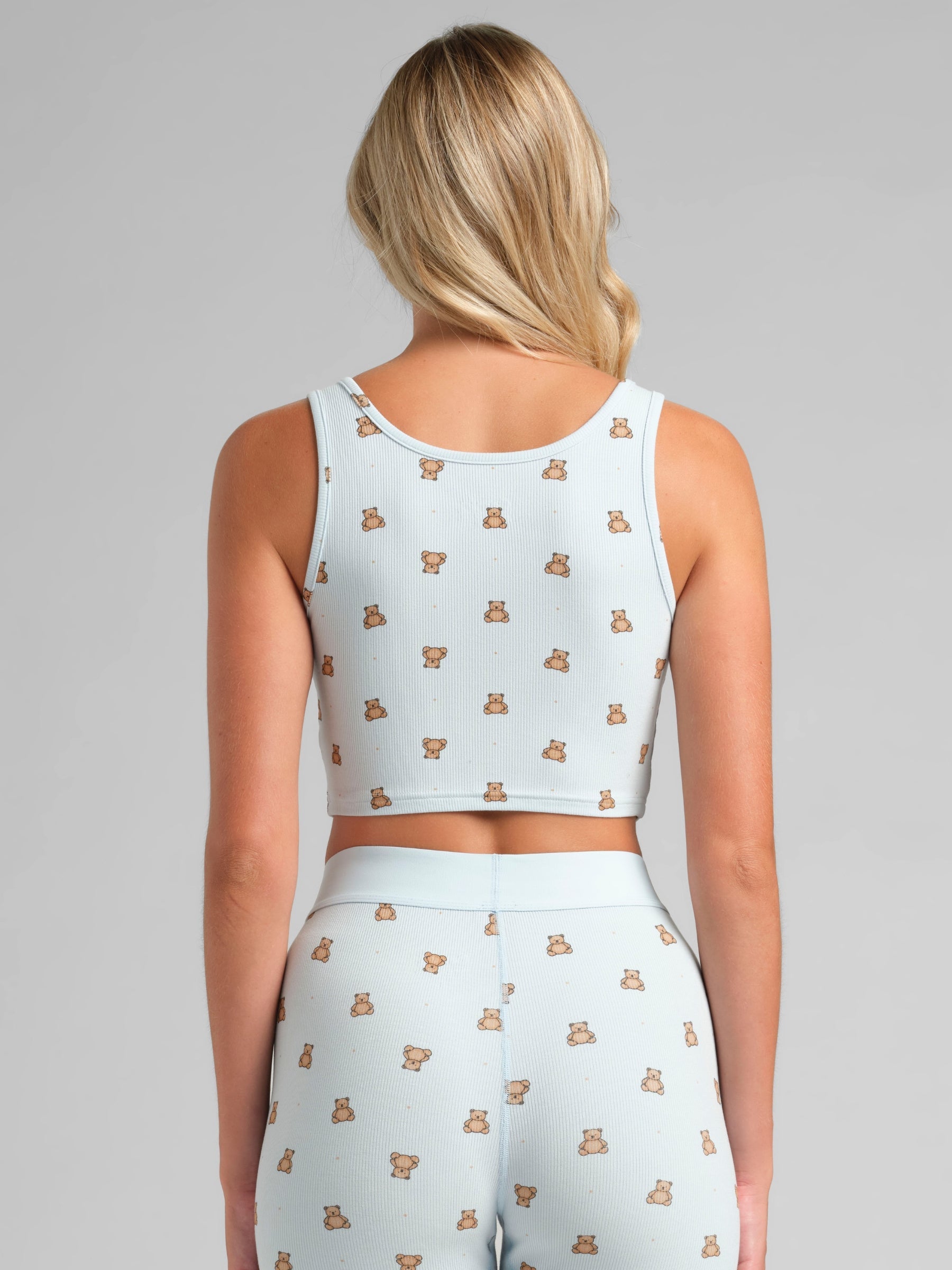 Rib Contour Crop Tank