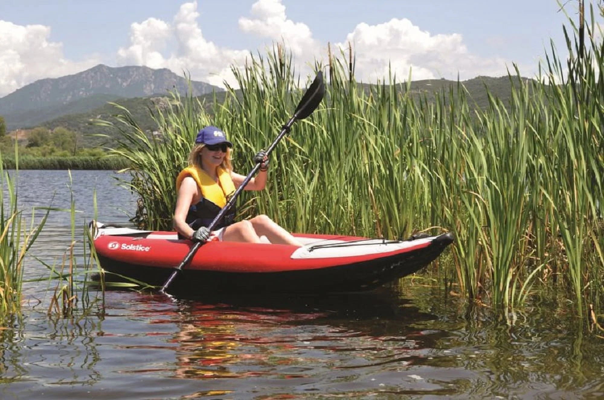 Inflatable Whitewater Kayak, 114-Inch R730