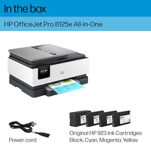 Wireless All-in-One Color Inkjet Printer with ADF and Duplex Printing Q4289
