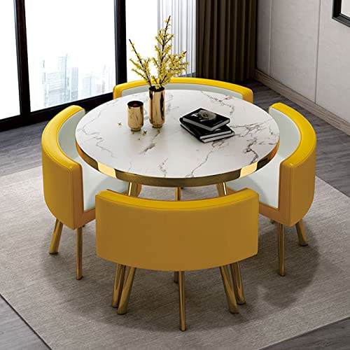 1 Table 4 Chairs Dining Table Set U59125