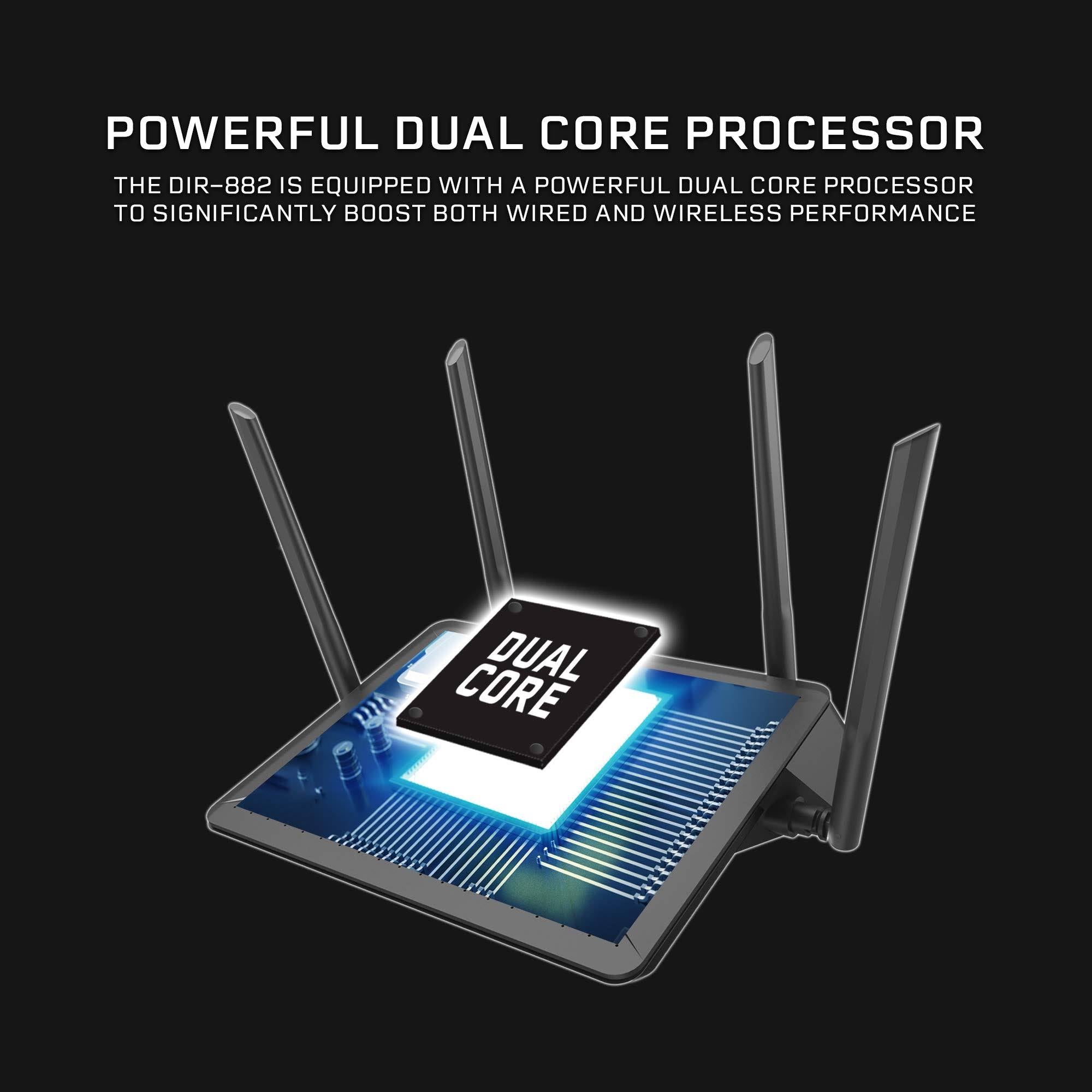 Wireless Router - 2533 Mbps - 2.4 GHz / 5 GHz - Gigabit Ethernet - 802.11ac E892