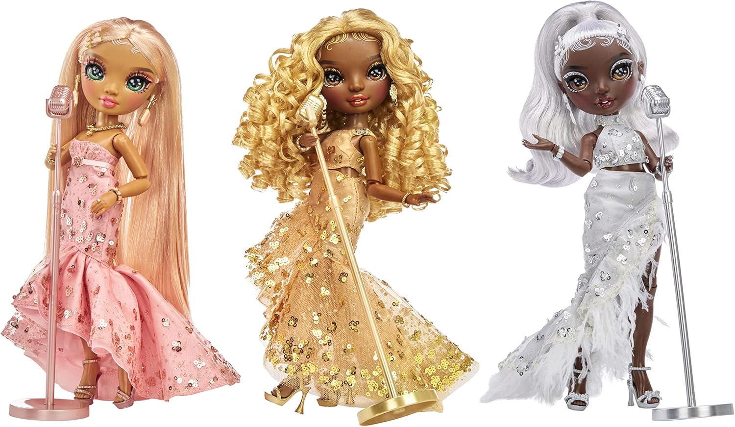 Rainbow High Posable Fashion Doll with 2 Designer Outfits & Vanity Playset K161