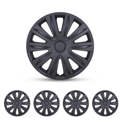 16 Inch Silver Chrome Hubcaps Set of 4 H8102