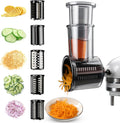 Slicer Shredder Attachments for KitchenAid Stand Mixers with 5 Blades N3036