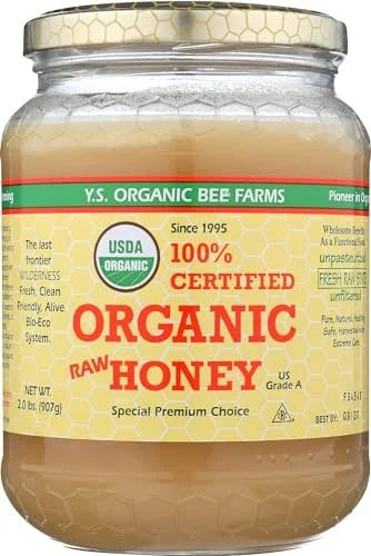 32oz Pack of 2 Raw Organic Honey I941