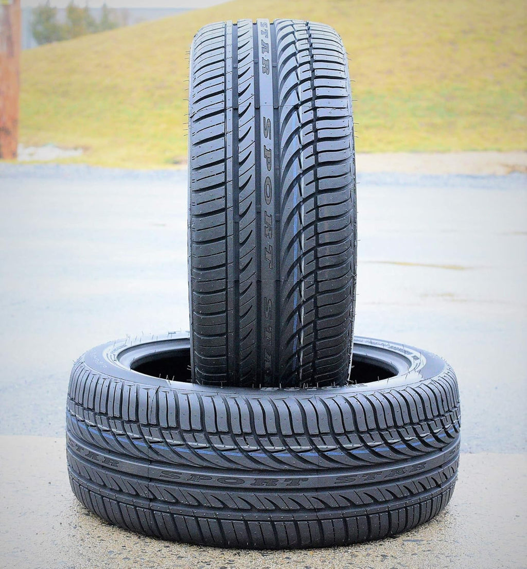 Set of 4 All-Season High Performance Radial Tires 225/40R18 92W Load Range XL 4-Ply BSW M84442