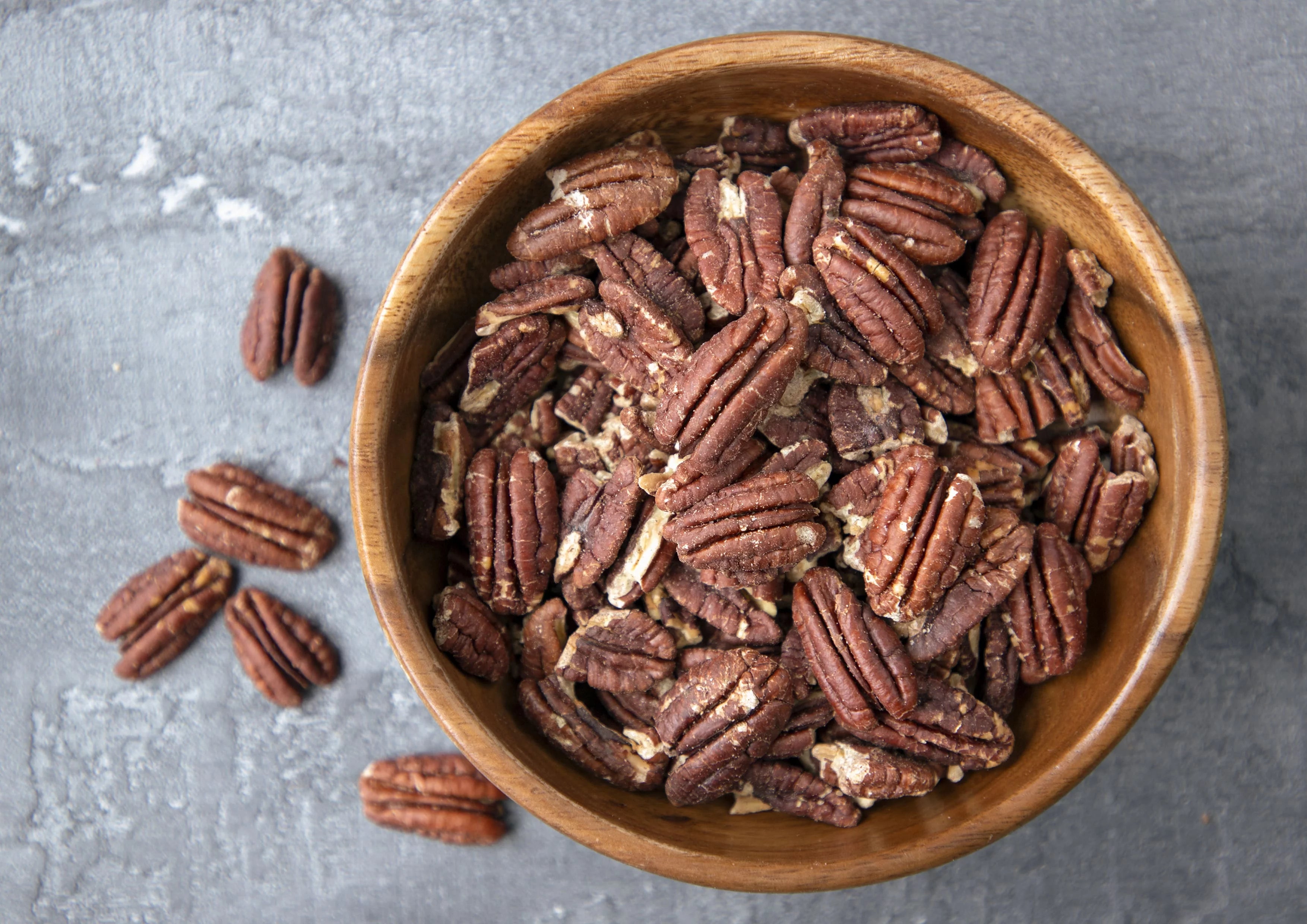 Organic Roasted Pecan Halves with Himalayan Salt, 1 Pound C79005