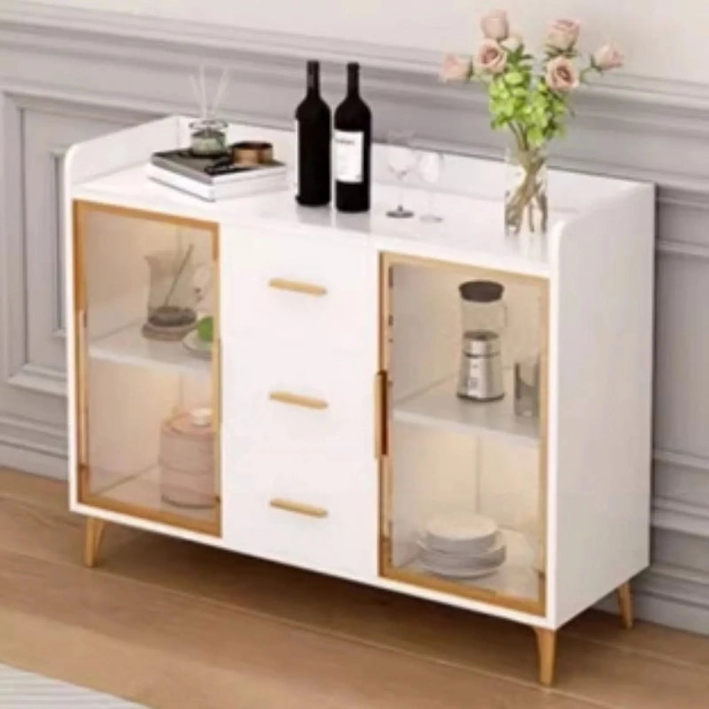 Wood Sideboard Storage Cabinet W1214