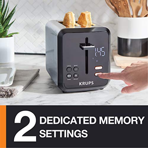 2 Slice Stainless Steel Toaster with Wide Slots L44467