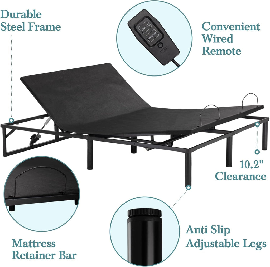 Queen Electric Adjustable Bed Base Frame R2537