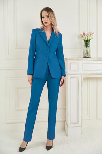 2 Piece Tuxedo Suit Set Notched Lapel One Button Slim Fit Worksuit T85380