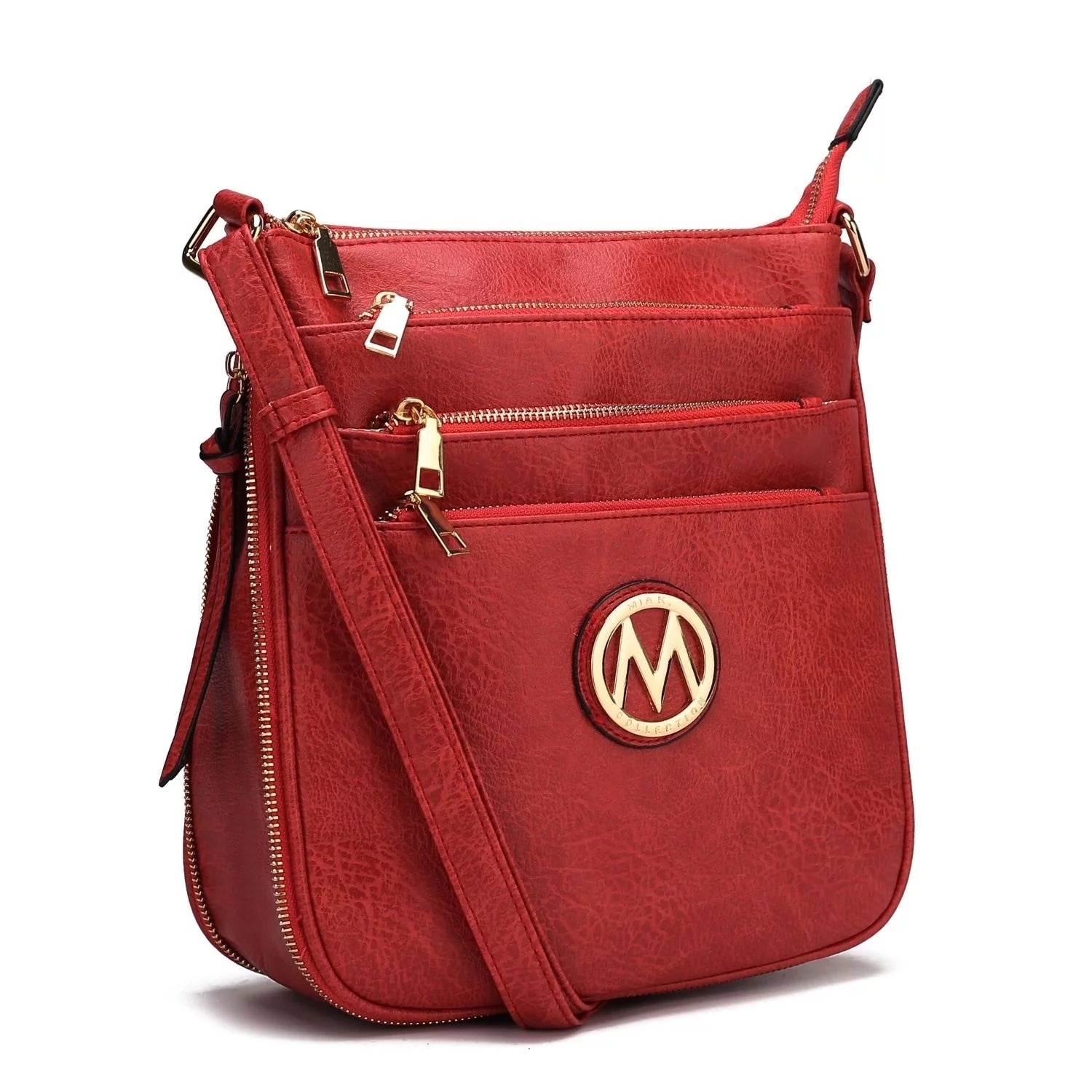 Expandable Multi-Compartment Crossbody Bag U62055