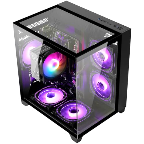 Black Desktop PC Tower Computer G536