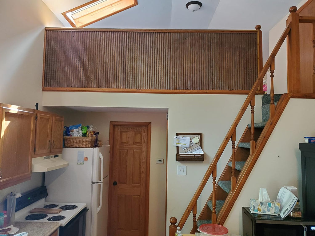 Steel Rusted Corrugated Metal Wall Panels D947