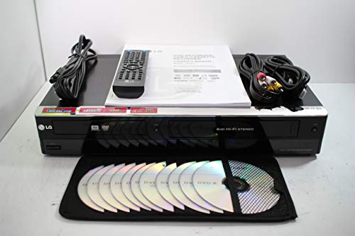VHS to DVD Recorder VCR Combo with Remote H2395