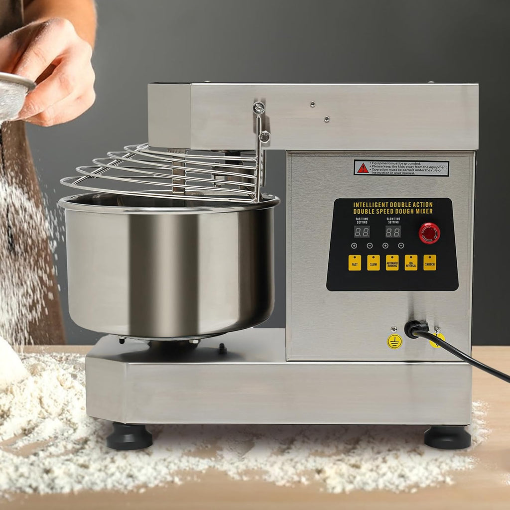 2.6 Gal 750W Stainless Steel Dough Mixer C127