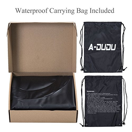 47 Inch Inflatable Snow Sled with Carrying Bag O837