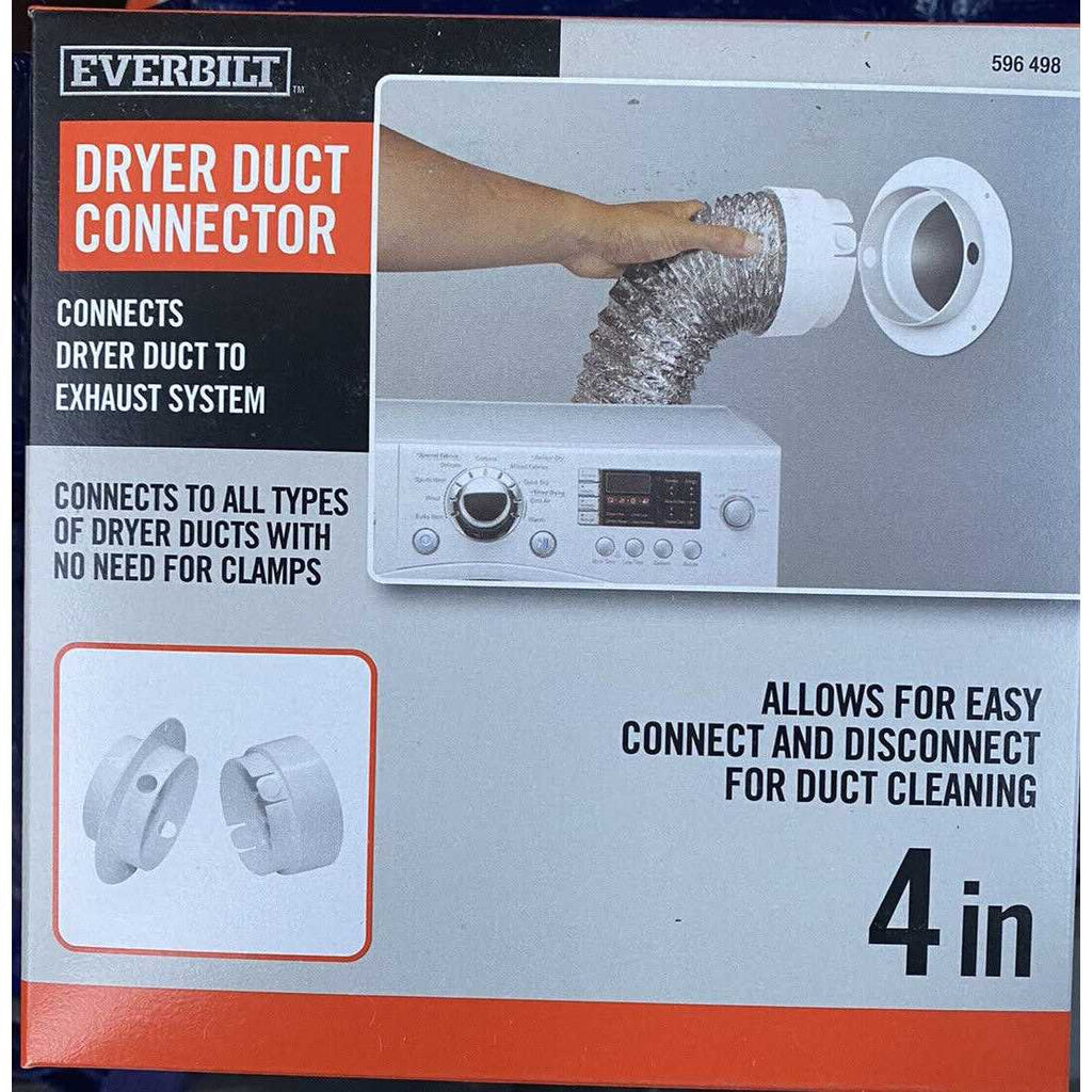 4 in Dryer Duct Connector D762