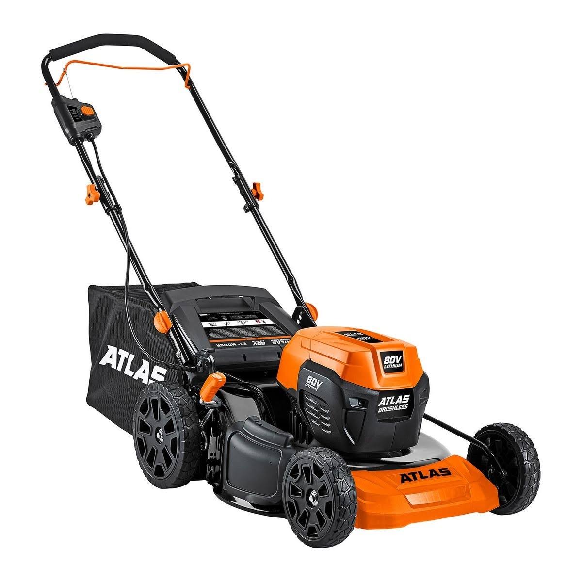 80V Lithium-Ion Cordless Brushless 21 in. Push Lawn Mower O490