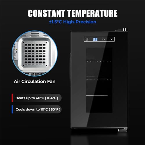 23L Digital Reptile Egg Incubator with UV-Resistant Glass Door M8907