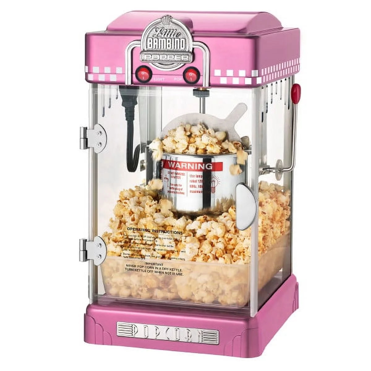 2.5oz Pink Popcorn Machine with Kettle R93011