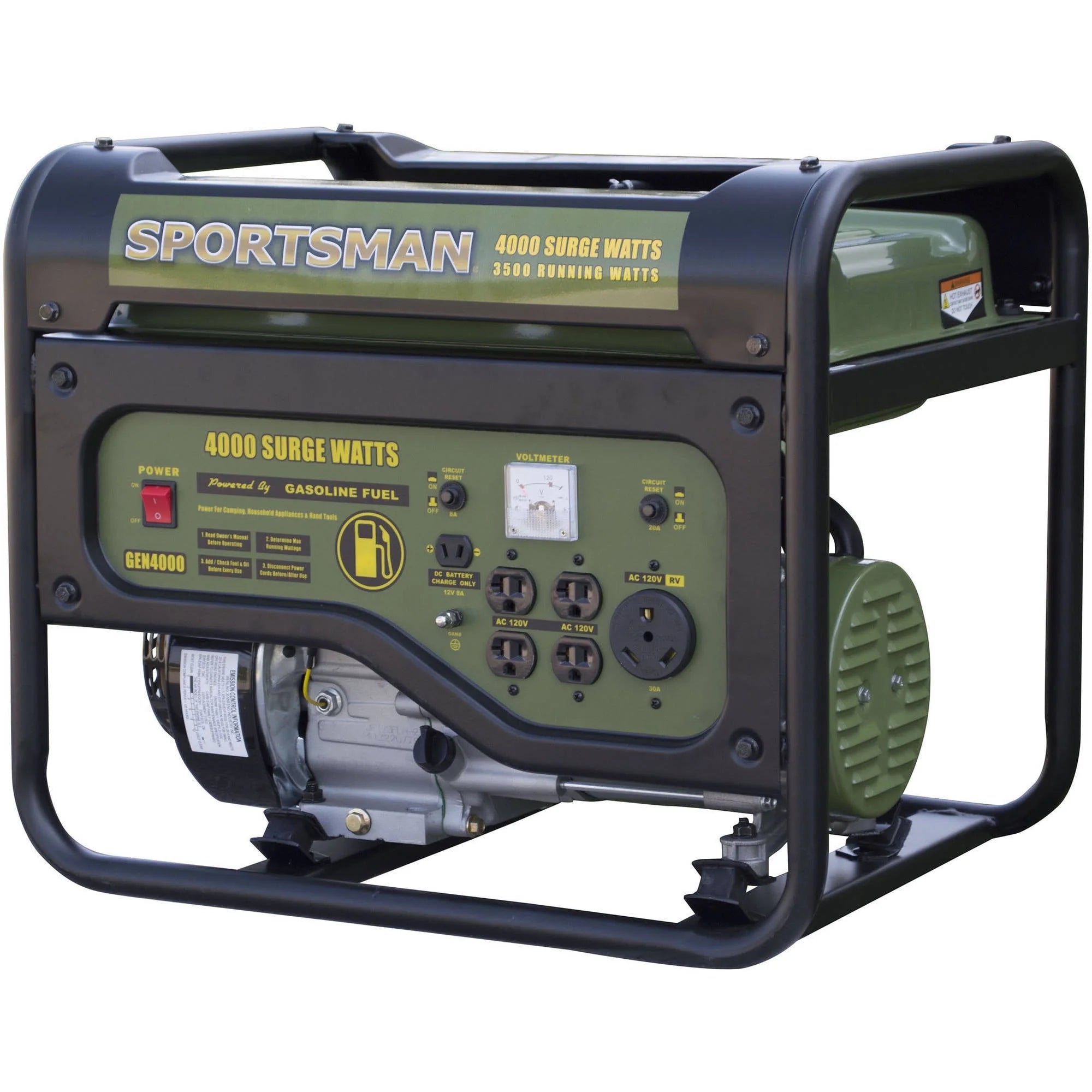 4000W Portable Gasoline Generator Q198