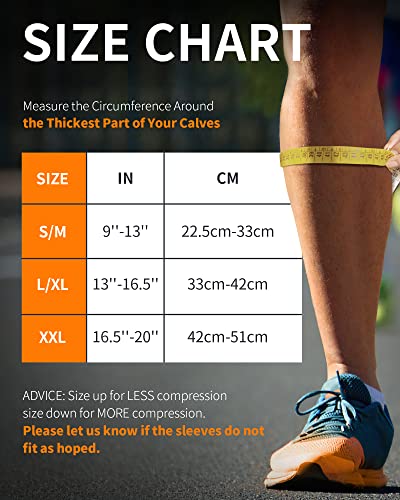3 Pairs Calf Compression Sleeve C13339