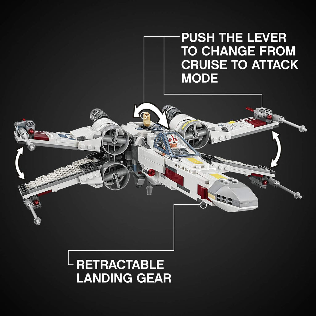 731 Pieces LEGO Star Wars X-Wing Starfighter Building Kit B4931