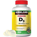 Extra Strength Vitamin D-3 2000 IU 600 Soft Gels B30480