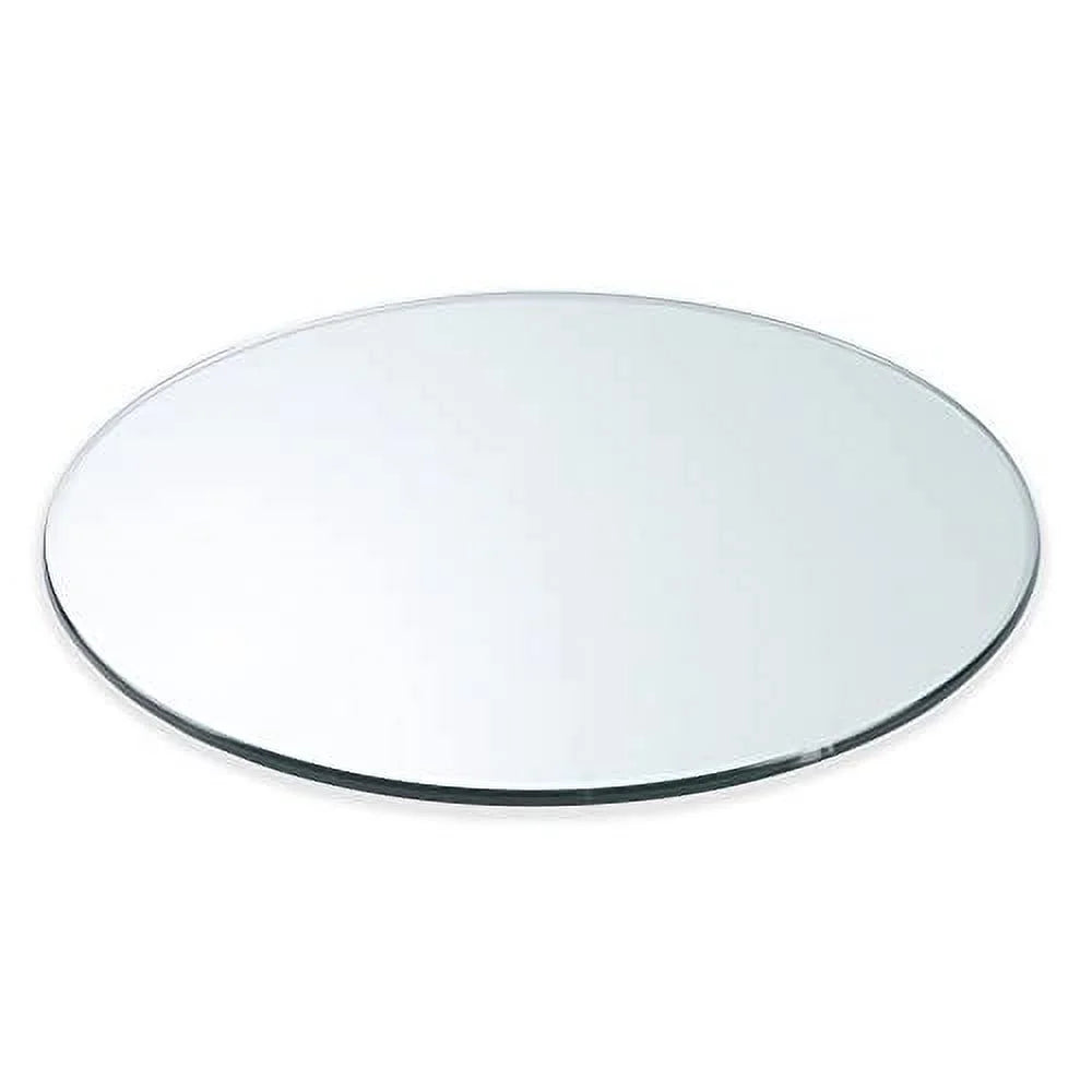 26" Round Clear Tempered Glass Table Top B50686