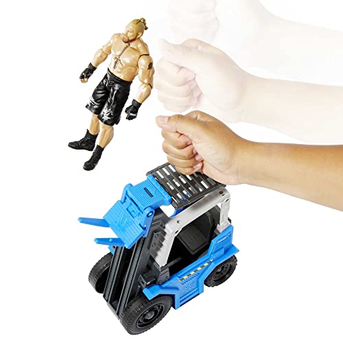 WWE Forklift & Action Figure Playset with Toy Vehicle & 6-inch Collectible U21777
