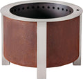 22 Inch Smokeless Fire Pit Corten Steel D6634