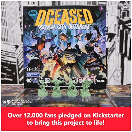 DCeased Gotham City Outbreak Strategy Board Game U901