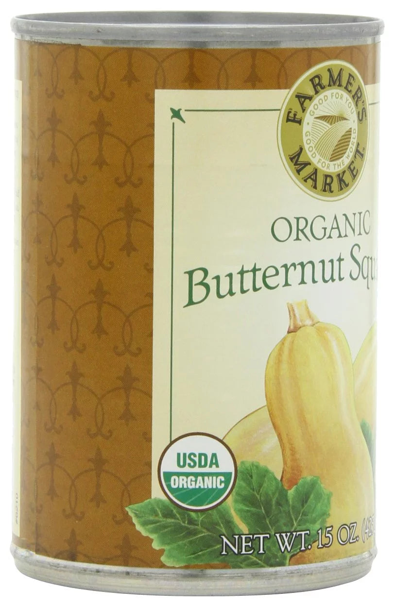 Organic Butternut Squash, 15-Ounce Cans (Pack of 12) K88816