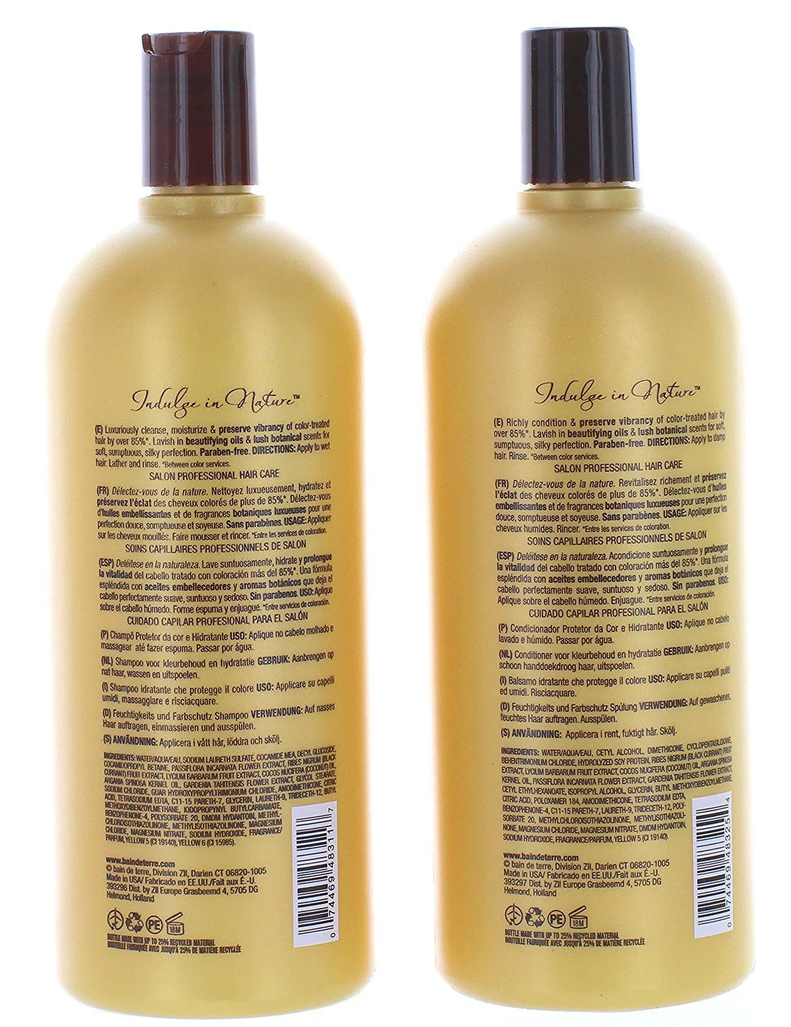 33.8 oz Hair Shampoo and Conditioner Duo Q739907