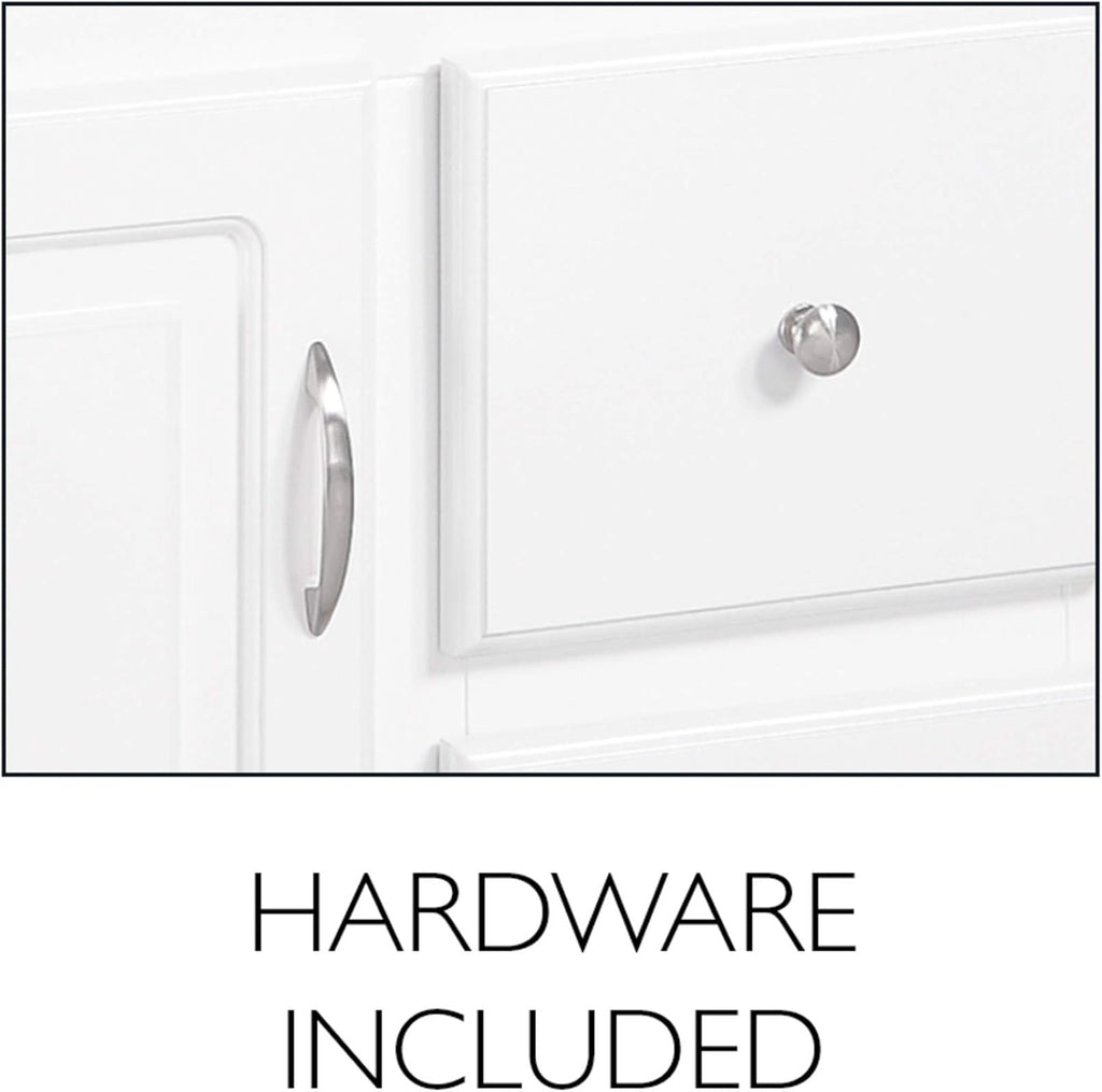 White 2-Door Bathroom Wall Cabinet B8840