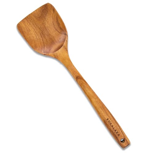 10 Pcs Natural Teak Wooden Kitchen Utensils Set T483