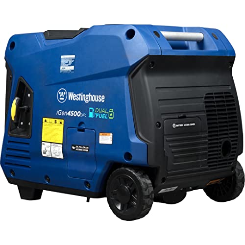 5000 Peak Watt Dual Fuel Portable Inverter Generator N85443