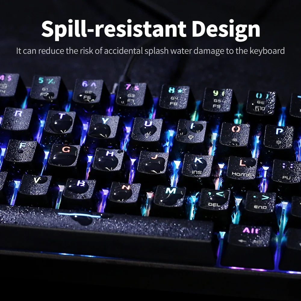 61 Keys RGB USB Mechanical Gaming Keyboard C7947