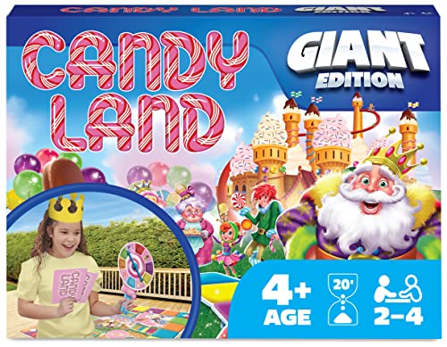 Giant Edition Family Board Game with Oversized Gameboard Cards Spinner Q1005