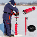 6'' Nylon Ice Auger with 11.8" Extension Rod F506
