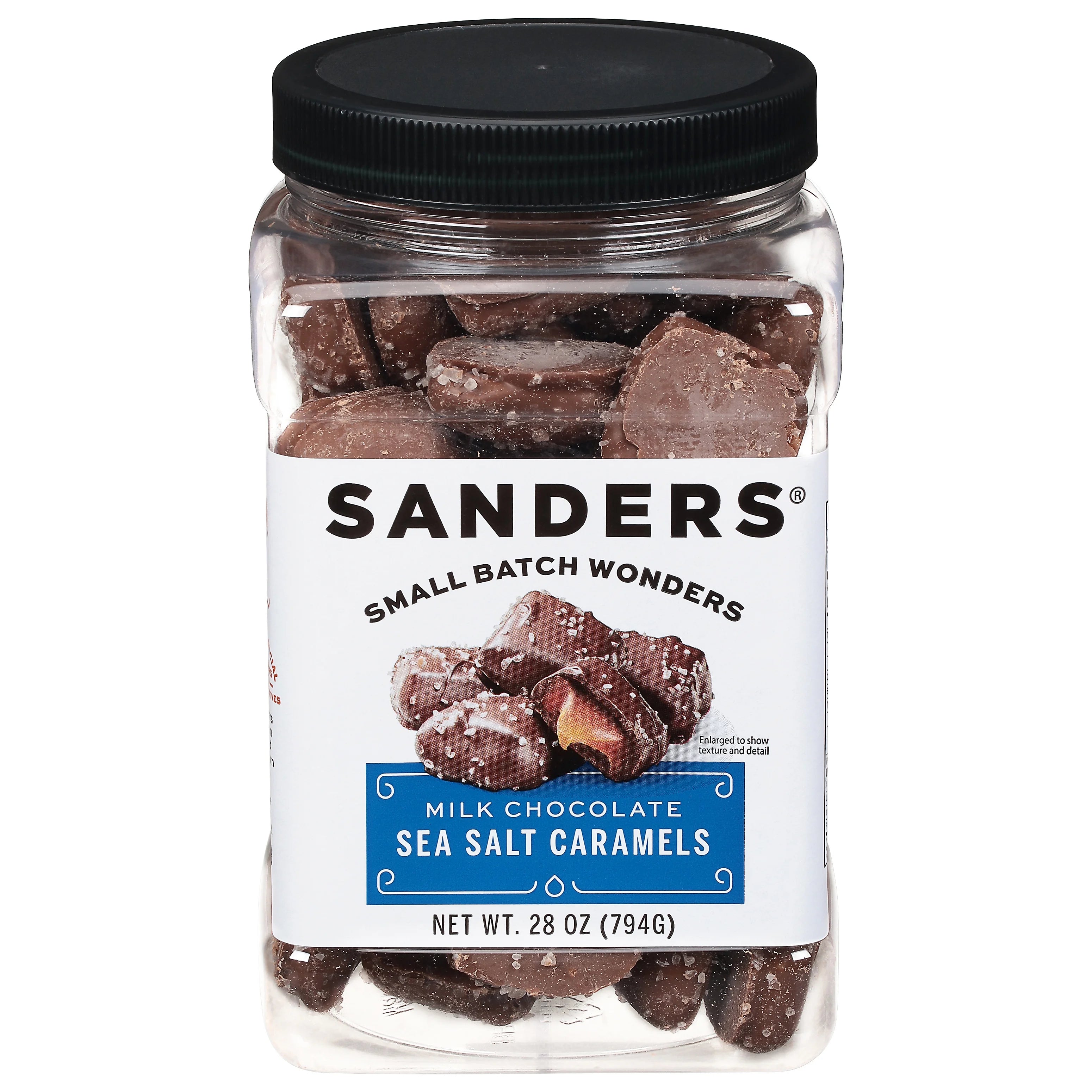 Milk Chocolate Sea Salt Caramels, 28 oz. K608171