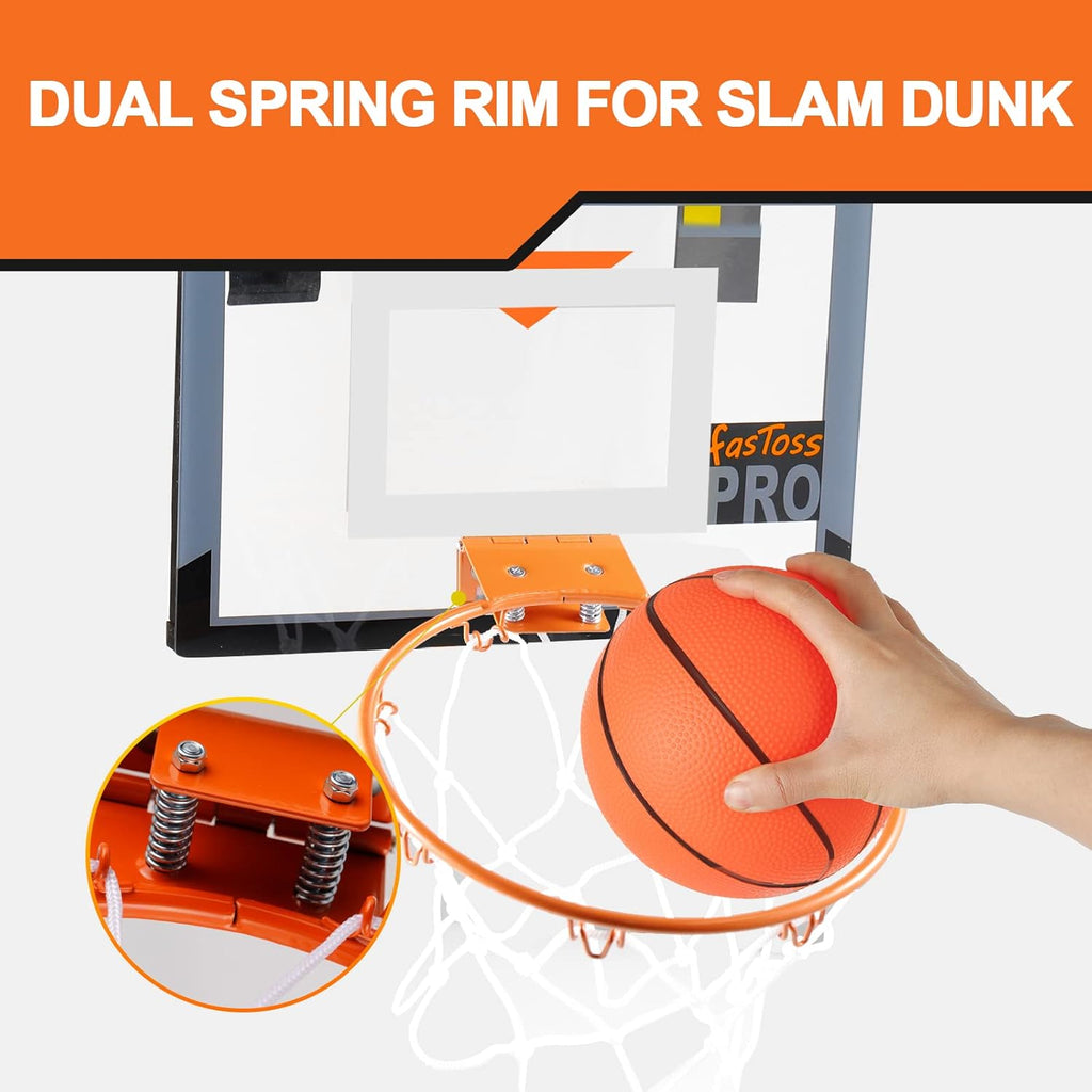 Transparent Mini Basketball Hoop F95559